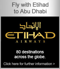 Fly with Etihad to Abu Dhabi