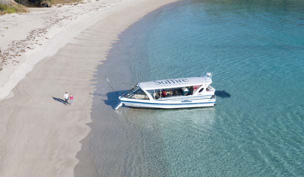 Luxury Beach at Saffire Freycinet, Tasmania