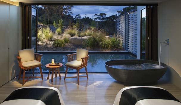 Spa Breaks at Saffire Freycinet, Tasmania