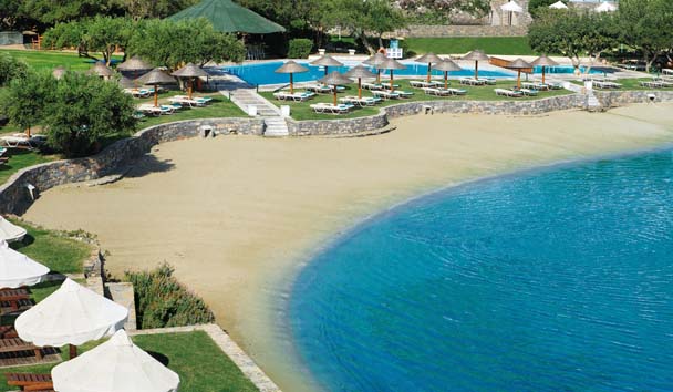Luxury Beach at Porto Elounda Golf & Spa Resort