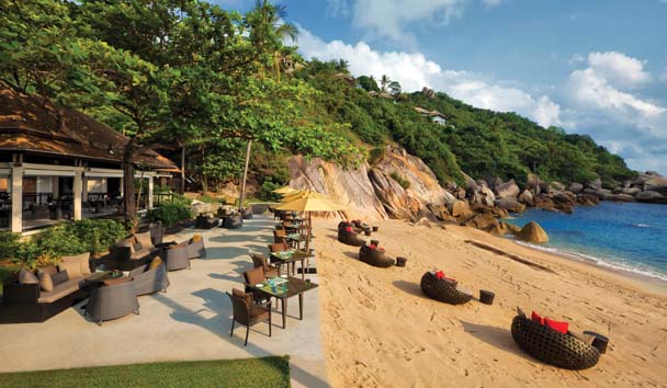 Luxury Beach at Banyan Tree Samui