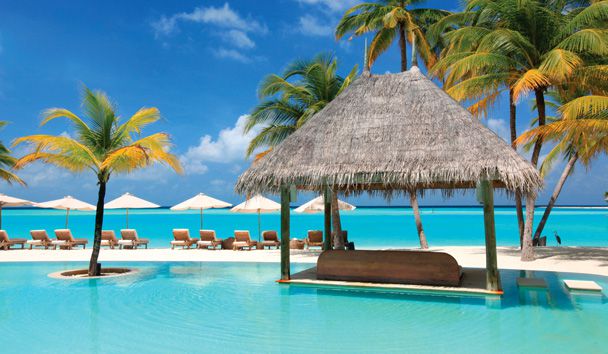 Luxury Beach at Gili Lankanfushi