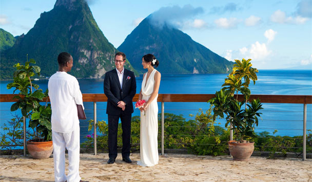 Weddings at Jade Mountain