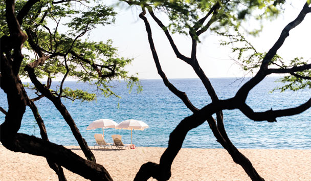 Luxury Beach at Four Seasons Resort Lanai