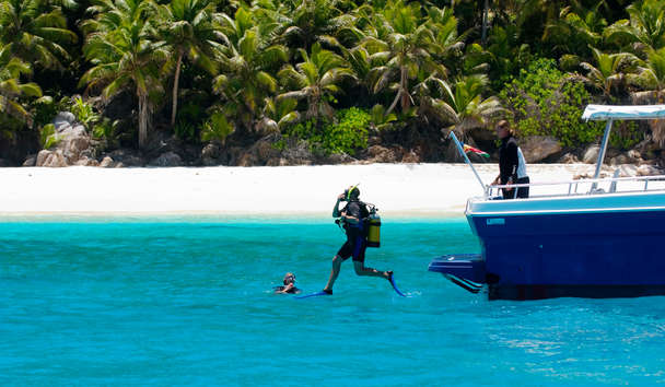 Scuba Diving at Fregate Island Private