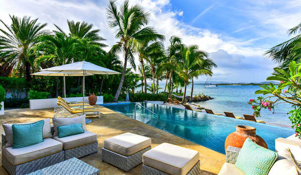 Luxury Beach at Sandy Cove Villa at Jumby Bay Island