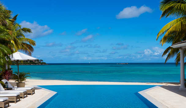 Luxury Beach at La Casa Estate House at Jumby Bay Island