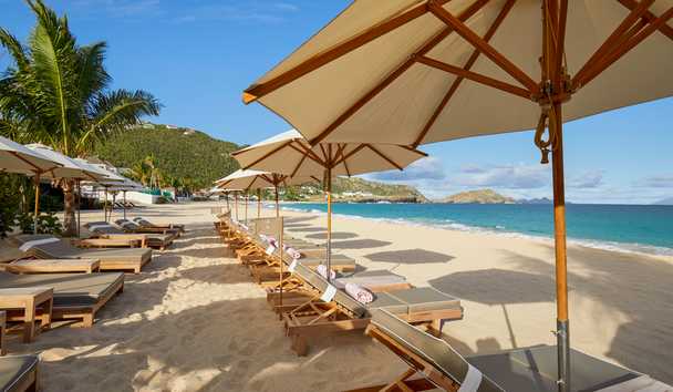 Luxury Beach at Cheval Blanc St-Barth Isle de France