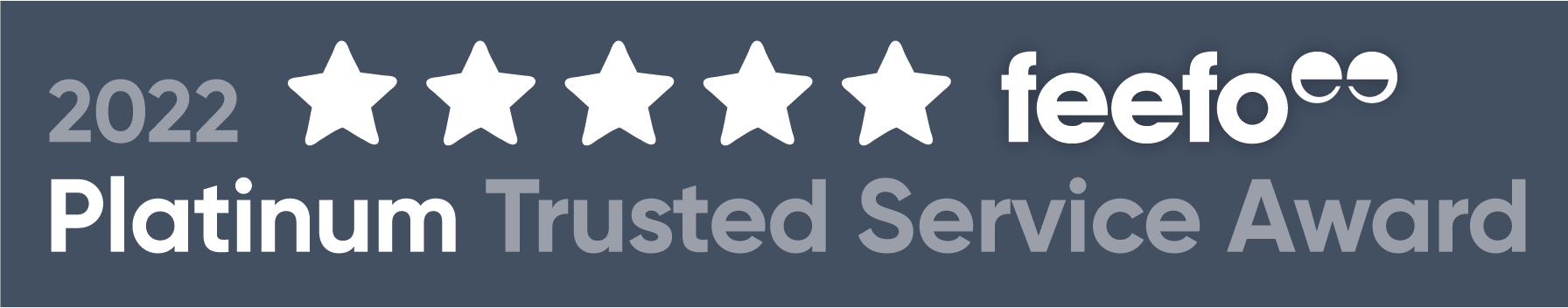 Feefo Platinum Award